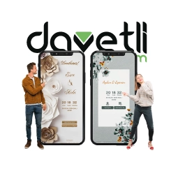 DİJİTAL DAVETİYE TASARIMLARIMIZ